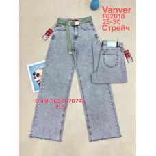 Vanver Wide leg джинси сірого кольору 25-30 82018