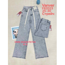 Vanver Wide leg джинси сірого кольору 25-30 82023
