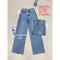 Vanver Wide leg джинси синього кольору широкі 25-30 7186