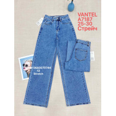 Vantel Wide leg джинси синього кольору широкі 25-30 7187