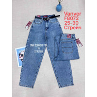 Vanver Баггі джинси синього кольору Baggy 25-30 8072
