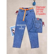 Vanver Мом джинси синього кольору Mom fit 30-36 8088