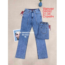 Vanver Класичні джинси блакитного кольору Classic fit 31-38 8092