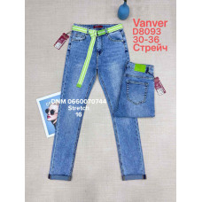 Vanver Класичні джинси блакитного кольору Classic fit 30-36 8093