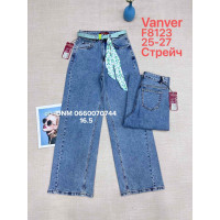 Vanver Wide leg джинси синього кольору широкі 25-27 8123