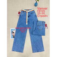 Vanver Wide leg джинси синього кольору широкі 25-30 8125