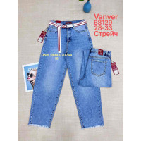 Vanver Баггі джинси блакитного кольору Baggy 28-33 8129