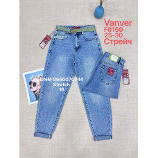 Vanver Мом джинси блакитного кольору Mom fit 25-30 8159