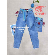 Vanver Мом джинси блакитного кольору Mom fit 25-30 8160