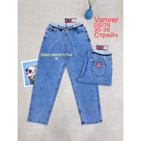 Vanver Мом джинси блакитного кольору Mom fit 30-36 8178