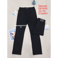 Vanver Класичні джинси чорного кольору Classic fit 32-42 81908