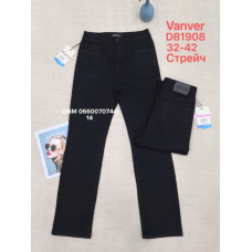 Vanver Класичні джинси чорного кольору Classic fit 32-42 81908