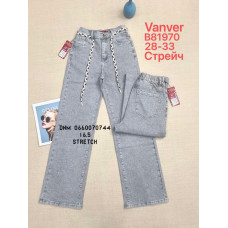 Vanver Wide leg джинси сірого кольору широкі 28-33 81970