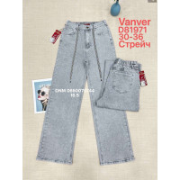 Vanver Wide leg джинси сірого кольору широкі 30-36 81971
