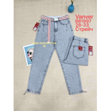 Vanver Мом джинси сірого кольору Mom fit 28-33 81997