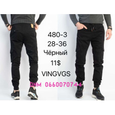 Vingvgs Джогери брюки чорного кольору Joggers 28-36 480-3