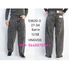 Vingvgs Баггі джинси сірого кольору Baggy 27-34 53620-3