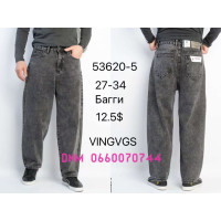 Vingvgs Баггі джинси сірого кольору Baggy 27-34 53620-5