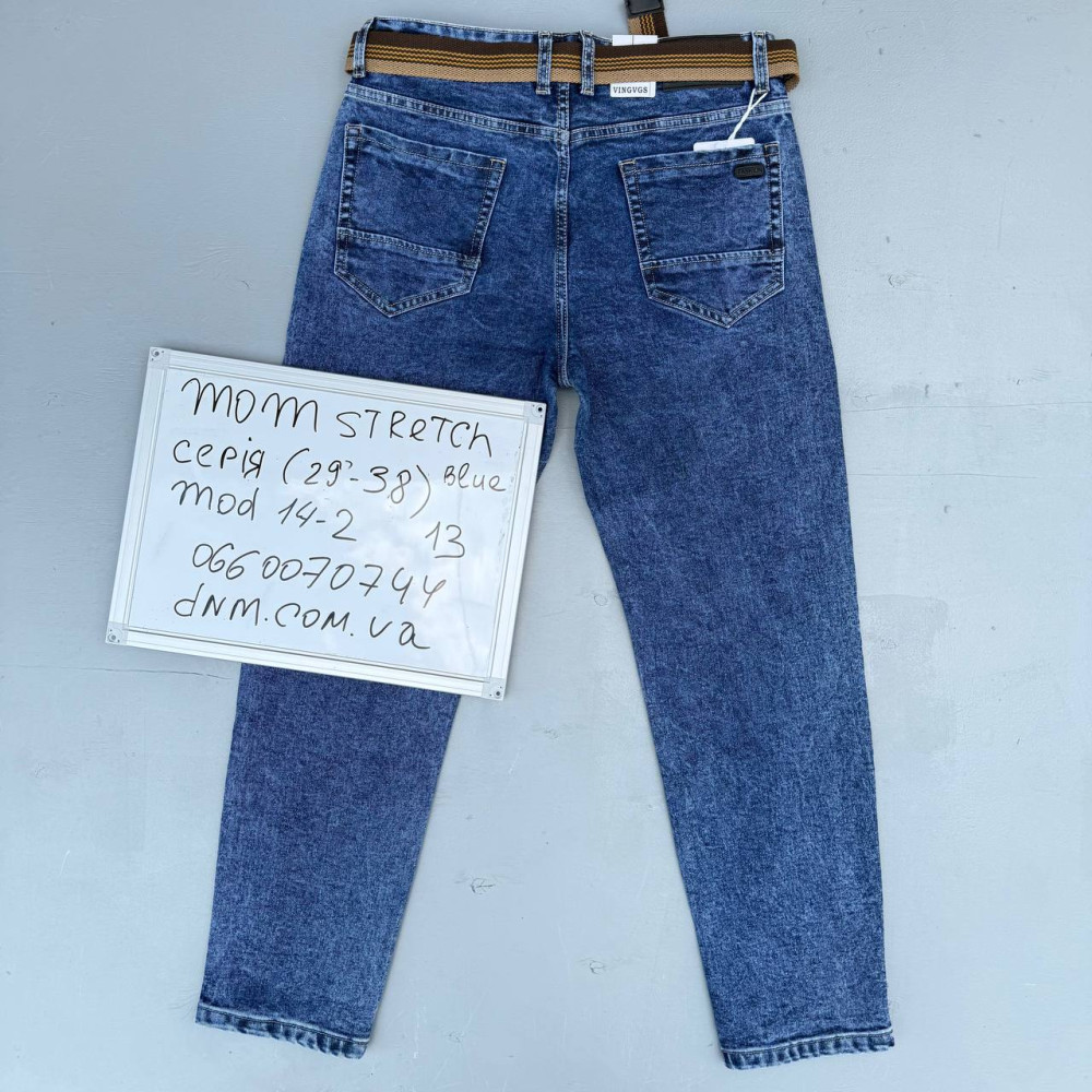 Vingvgs Мом джинси синього кольору Mom fit 29-38 14-2