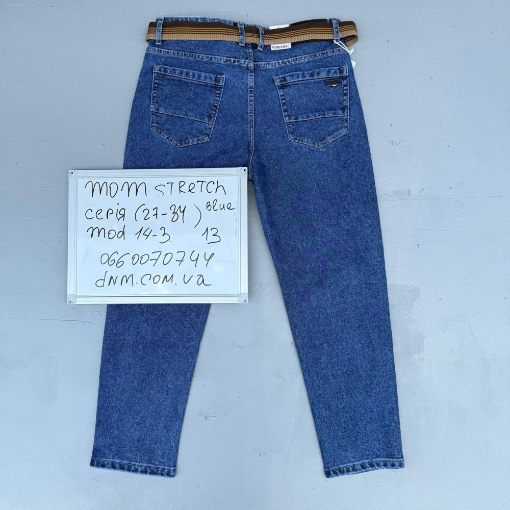 Vingvgs Мом джинси синього кольору Mom fit 27-34 14-3
