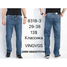 Vingvgs Класичні джинси синього кольору Classic fit 29-38 8318-3