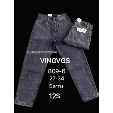 Vingvgs Баггі джинси сірого кольору Baggy 27-34 809-6
