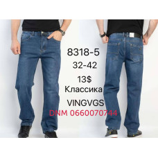 Vingvgs Класичні джинси синього кольору Classic fit 32-42 8318-5