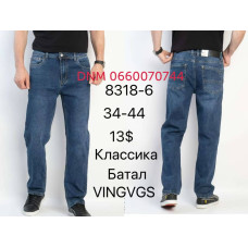 Vingvgs Класичні джинси синього кольору Classic fit 34-44 8318-6