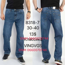 Vingvgs Класичні джинси синього кольору Classic fit 30-40 8318-7