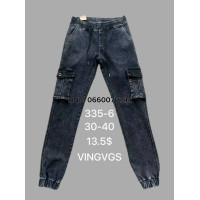 Vingvgs Джоггери джинси сірого кольору демімезон 30-40 335-6