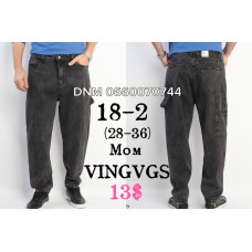 Vingvgs Мом джинси сірого кольору Mom fit 28-36 18-2