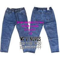 Vingvgs Мом джинси синього кольору Mom fit 29-38 1035-1