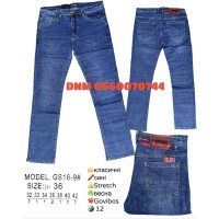 Govibos Класичні джинси синього кольору Classic fit 32-42 16-9