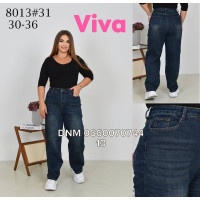 Viva Баггі джинси синього кольору Baggy 30-36 8013