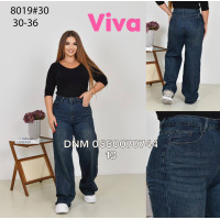 Viva Баггі джинси синього кольору Baggy 30-36 8019