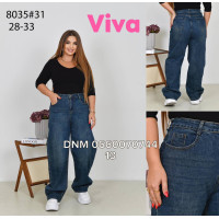 Viva Баггі джинси синього кольору Baggy 28-33 8035