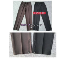Yimeite Мом брюки трикотажні пояс резинка Mom fit 31-36 8187
