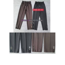 Yimeite Мом брюки трикотажні пояс резинка Mom fit 28-33 8188