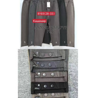 Yimeite Мом брюки кашемір пояс резинка Mom fit 28-33 8193