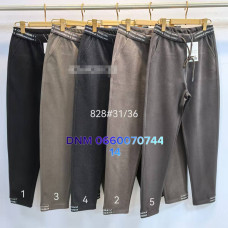 Yimeite Мом брюки трикотажні пояс резинка Mom fit 31-36 828
