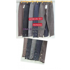 Yimeite Мом брюки трикотажні пояс резинка Mom fit 25-30 9056