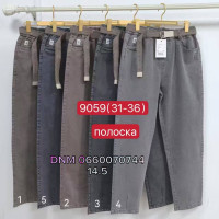 Yimeite Мом брюки трикотажні пояс резинка Mom fit 31-36 9059