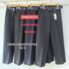 Yimeite Мом резинка брюки кашемір байка утеплені зима Mom fit 28-33 2008