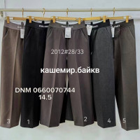 Yimeite Мом резинка брюки кашемір байка утеплені зима Mom fit 28-33 2012