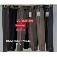 Yimeite Мом резинка брюки кашемір байка утеплені зима Mom fit 25-30 2015