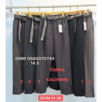 Yimeite Мом резинка брюки кашемір байка утеплені зима Mom fit 31-36 2018
