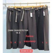 Yimeite Мом резинка брюки кашемір байка утеплені зима Mom fit 31-36 2018