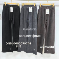 Yimeite Wide leg брюки вельвет  утеплені фліс зима 25-30 9061