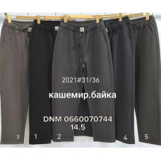 Yimeite Мом резинка брюки кашемір утеплені зима байка 31-36 2021