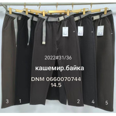 Yimeite Мом резинка брюки кашемір утеплені зима байка 31-36 2022